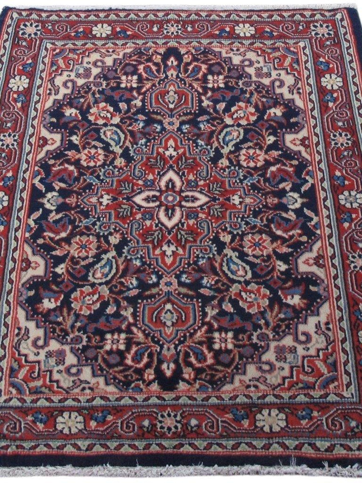 2x2 Authentic Hand-knotted Persian Hamadan Rug - Iran - bestrugplace