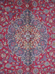 10x13 Authentic Hand-knotted Persian Kashmar Rug - Iran - bestrugplace