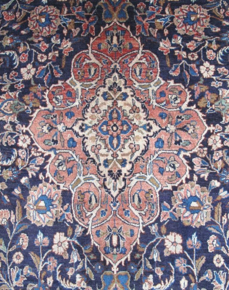 6x11 Authentic Hand-knotted Persian Hamadan Rug - Iran - bestrugplace