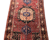 4x9 Authentic Hand-knotted Persian Hamadan Rug - Iran - bestrugplace