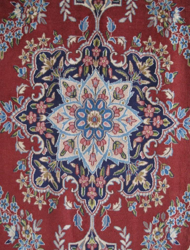 7x9 Authentic Hand-knotted Persian Kerman Rug - Iran - bestrugplace