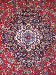 10x13 Authentic Hand-knotted Persian Signed Kashan Rug - Iran - bestrugplace