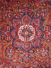 8x12 Authentic Hand-knotted Persian Heriz Rug - Iran - bestrugplace