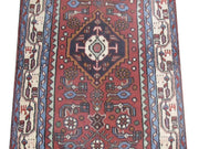 3x5 Authentic Hand-knotted Persian Hamadan Rug - Iran - bestrugplace