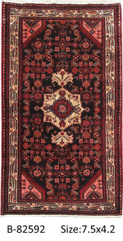 Luxurious 4x7 Authentic Hand-knotted Persian Hamadan Rug - Iran - bestrugplace