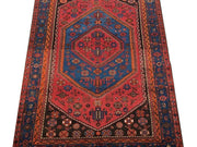 5x8 Authentic Hand-knotted Persian Zanjan Rug - Iran - bestrugplace