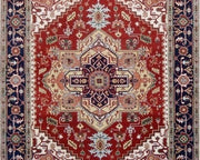 9' x 12' Red Serapi Rug