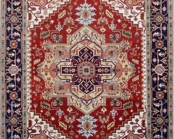 9' x 12' Red Serapi Rug