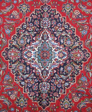 10x13 Authentic Hand-knotted Persian Signed Kashan Rug - Iran - bestrugplace