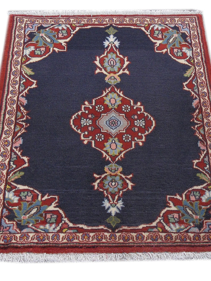 2' x 3' Eggplant Purple Persian Kashan Rug