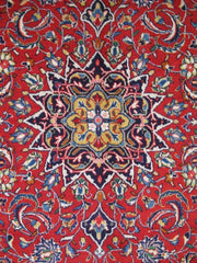 8x12 Authentic Hand-knotted Persian Sarouk Rug - Iran - bestrugplace