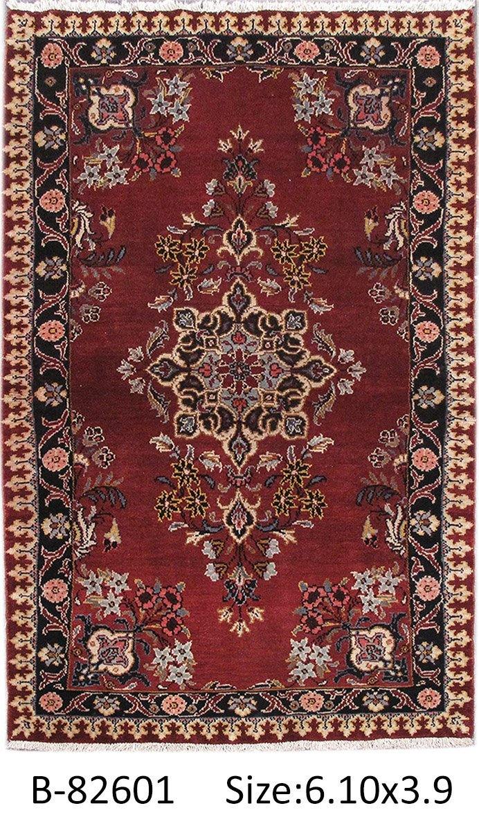 Luxurious 4x7 Authentic Hand-knotted Persian Hamadan Rug - Iran - bestrugplace