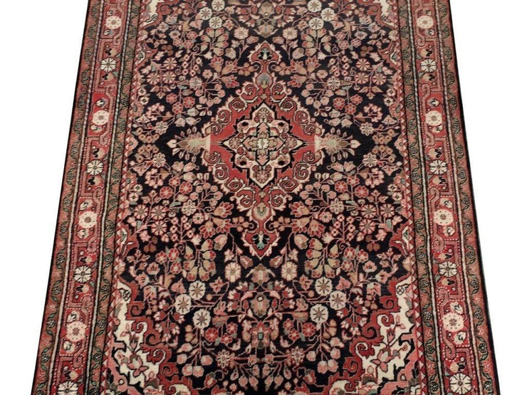 4x7 Authentic Hand-knotted Persian Jozan Rug - Iran - bestrugplace