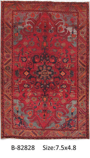 Luxurious 5x7 Authentic Hand-knotted Persian Hamadan Rug - Iran - bestrugplace