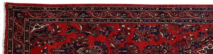 4x17 Authentic Hand Knotted Persian Hamadan Rug - Iran - bestrugplace