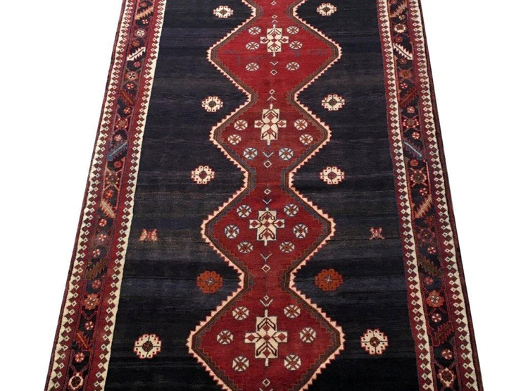 5x12 Authentic Hand-knotted Persian Hamadan Rug - Iran - bestrugplace