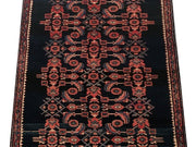 3x12 Authentic Hand-knotted Persian Hamadan Rug - Iran - bestrugplace