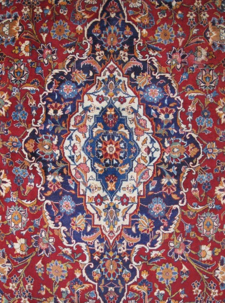 10x16 Authentic Hand-knotted Persian Kashan Rug - Iran - bestrugplace