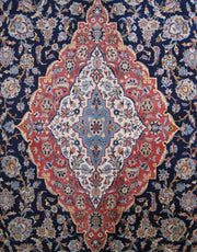 11x15 Authentic Hand-knotted Persian Signed Kashan Rug - Iran - bestrugplace