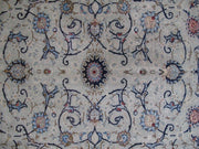 11x13 Authentic Hand-knotted Persian Signed Kashan Rug - Iran 82366 - bestrugplace