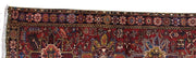 4x15 Authentic Hand Knotted Persian Heriz Rug - Iran - bestrugplace