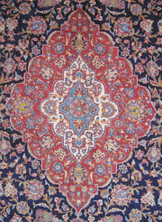 10x14 Authentic Hand-knotted Persian Kashan Rug - Iran - bestrugplace