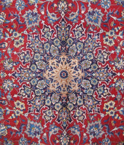 10x17 Authentic Hand-knotted Persian Signed Isfahan Rug - Iran - bestrugplace