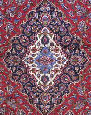 10x16 Authentic Hand-knotted Persian Signed Kashan Rug - Iran - bestrugplace