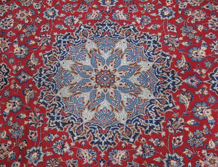 10x15 Authentic Hand-knotted Persian Signed Isfahan Rug - Iran - bestrugplace