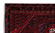 4' x 7' Red Persian Kurd Bijar Rug