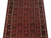 3x11 Authentic Hand-knotted Persian Hamadan Rug - Iran - bestrugplace