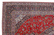 10' x 13' Red Persian Kashan Rug - bestrugplace