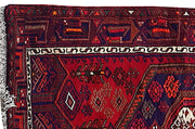 4' x 7' Red Persian Kurd Bijar Rug