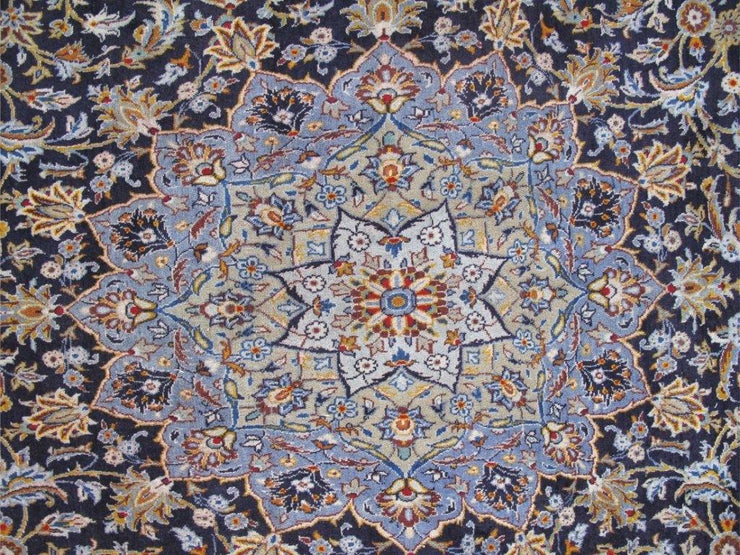 10x16 Authentic Hand-knotted Persian Signed Kashan Rug - Iran - bestrugplace