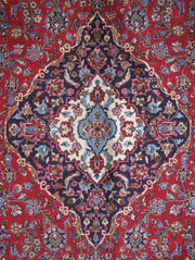 8x12 Authentic Hand-knotted Persian Kashan Rug - Iran - bestrugplace