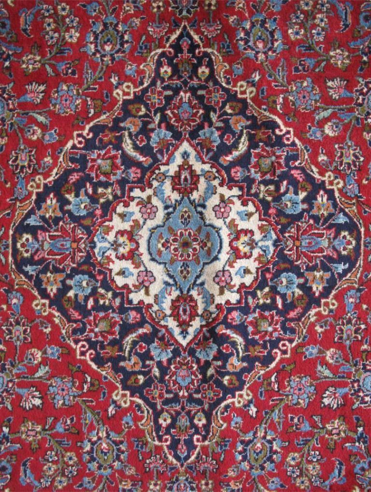 8x12 Authentic Hand-knotted Persian Kashan Rug - Iran - bestrugplace