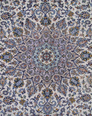 10x13 Authentic Hand-knotted Persian Signed Kashan Rug - Iran - bestrugplace