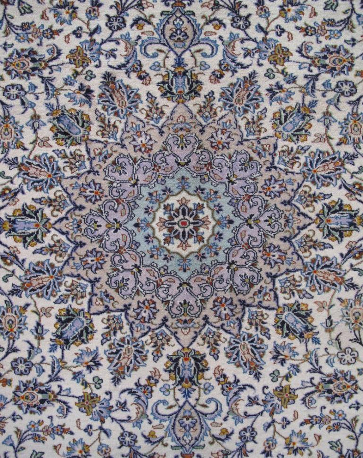 10x13 Authentic Hand-knotted Persian Signed Kashan Rug - Iran - bestrugplace