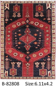 Luxurious 4x7 Authentic Hand-knotted Persian Zanjan Rug - Iran - bestrugplace