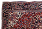 8x12 Authentic Hand Knotted Persian Heriz Rug - Iran - bestrugplace