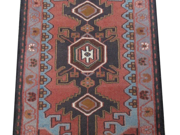 2x4 Authentic Hand-knotted Persian Hamadan Rug - Iran - bestrugplace