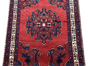 3x5 Authentic Hand-knotted Persian Hamadan Rug - Iran - bestrugplace