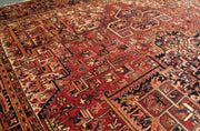 Luxurious 11x14 Authentic Hand-knotted Persian Heriz Rug - Iran - bestrugplace