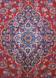 10x13 Authentic Hand-knotted Persian Signed Kashan Rug - Iran - bestrugplace