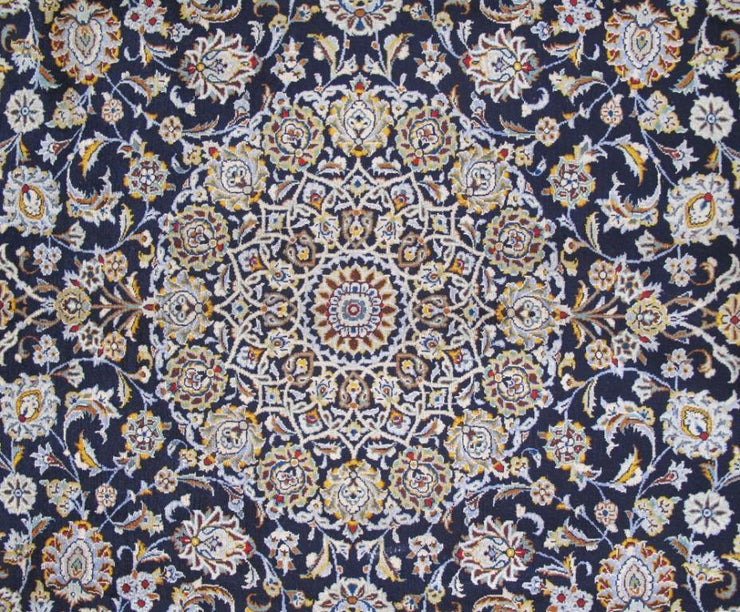 10x14 Authentic Hand-knotted Persian Signed Kashan Rug - Iran - bestrugplace