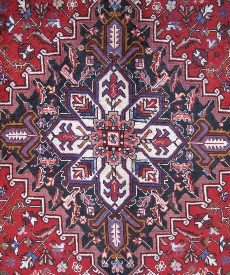 9x12 Authentic Hand-knotted Persian Heriz Rug - Iran - bestrugplace