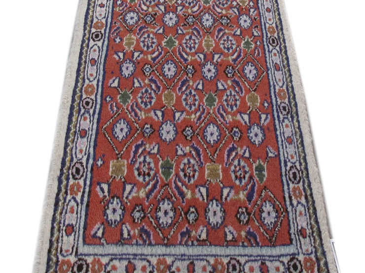 2' x 3' Red Persian Moud Rug