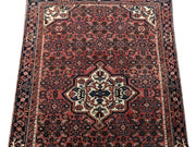 4.7 x 4.7 SQUARE Persian Hamadan Bijar Rug - Iran - bestrugplace