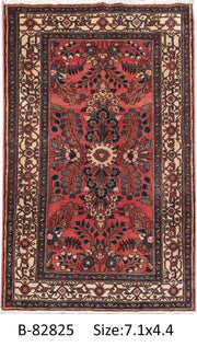 Luxurious 4x7 Authentic Hand-knotted Persian Zanjan Rug - Iran - bestrugplace