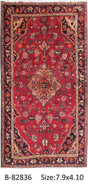 Luxurious 5x8 Authentic Hand-knotted Persian Zanjan Rug - Iran - bestrugplace